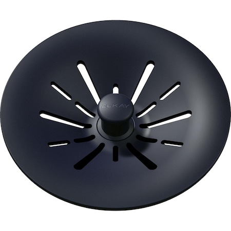 Elkay Quartz Perfect Drain 3-1/2" Removable Polymer Basket Strainer and Rubber Stopper Jubilee LKPDQSJB